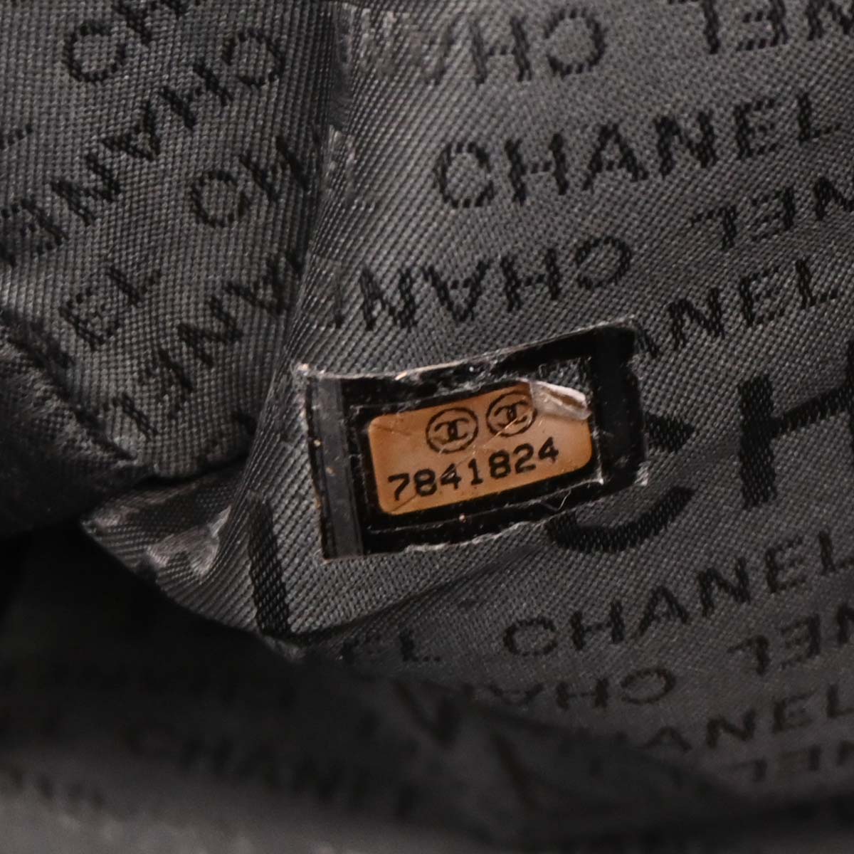 Chanel 2001-2003 Black Nylon Sport Line Duffle Gym Handbag