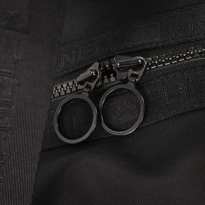 Chanel 2001-2003 Black Nylon Sport Line Duffle Gym Handbag