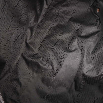 Chanel 2001-2003 Black Nylon Sport Line Duffle Gym Handbag