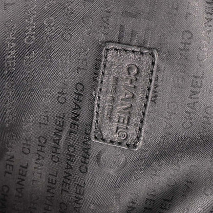 Chanel 2001-2003 Black Nylon Sport Line Duffle Gym Handbag