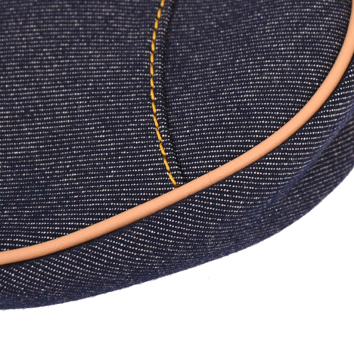 Christian Dior 2001 Navy Denim Saddle Handbag