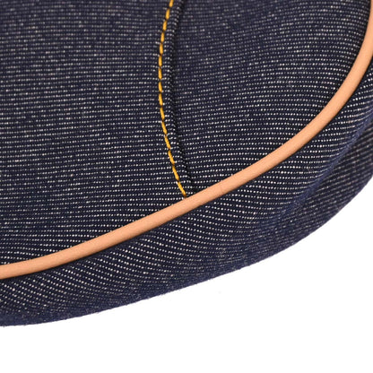 Christian Dior 2001 Navy Denim Saddle Handbag