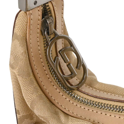 Gucci Beige Canvas GG Handbag