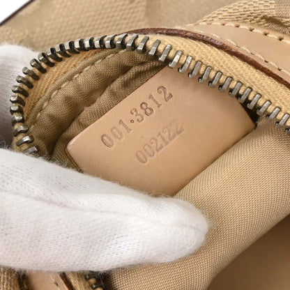 Gucci Beige Canvas GG Handbag