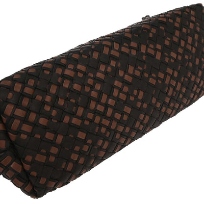 Bottega Veneta Black Intrecciato Shoulder Bag