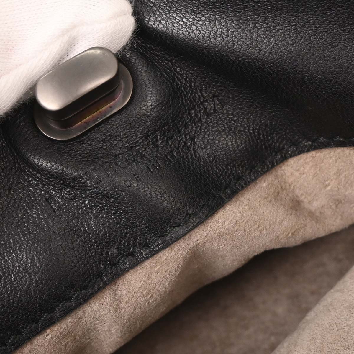 Bottega Veneta Black Intrecciato Shoulder Bag