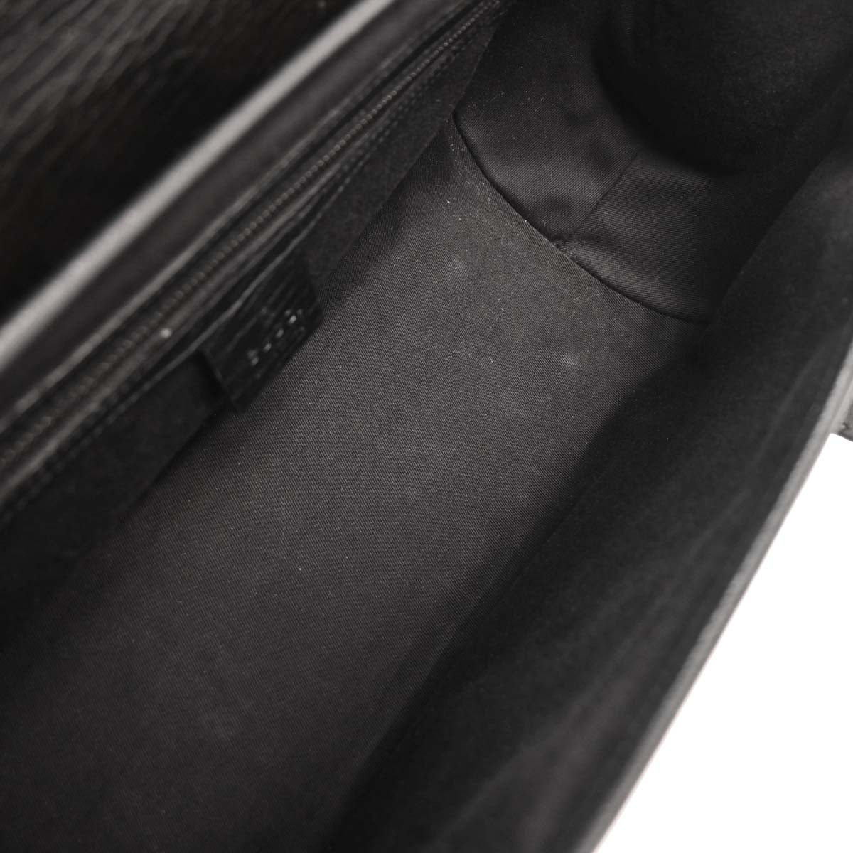 Gucci Pink Black Bamboo GG Handbag