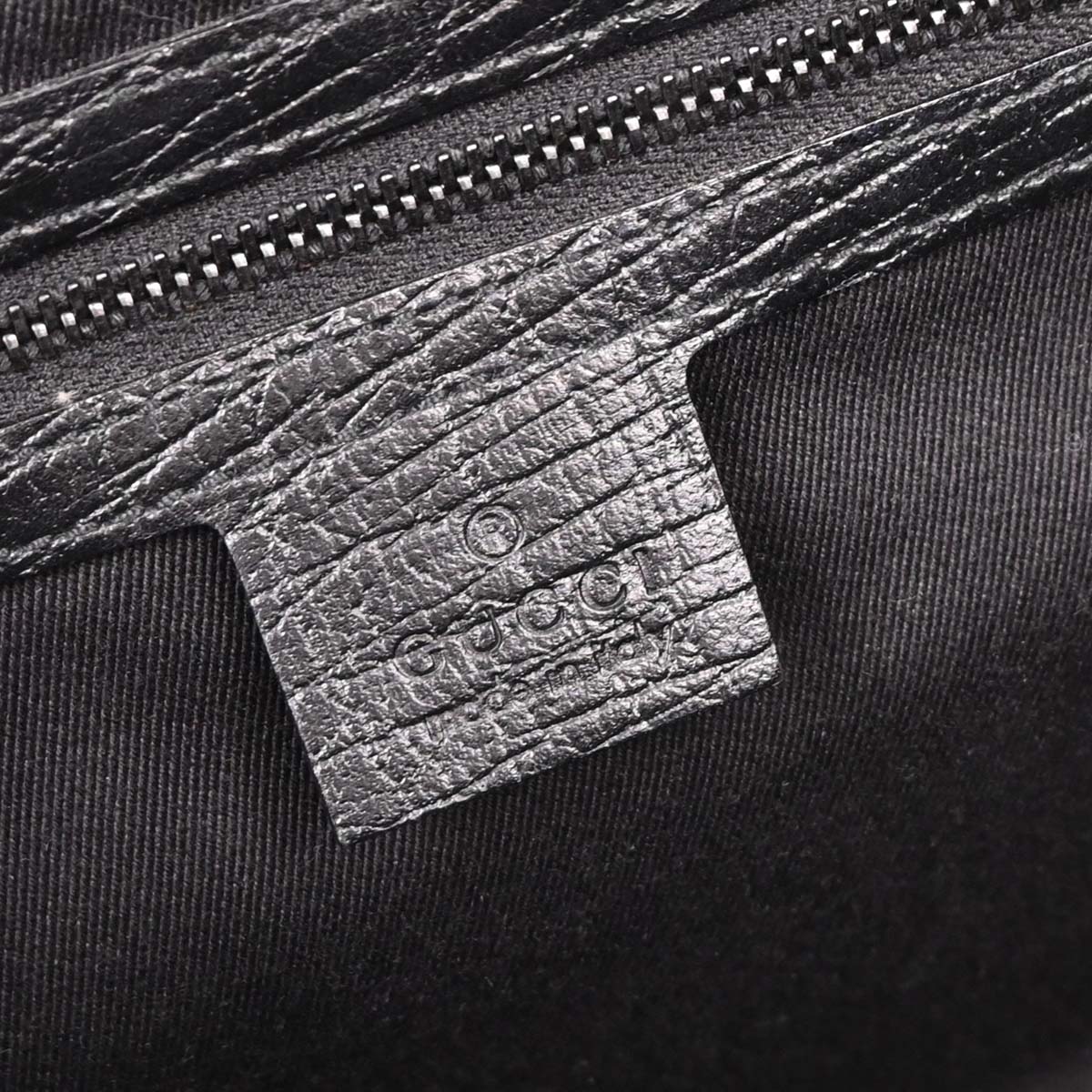 Gucci Pink Black Bamboo GG Handbag