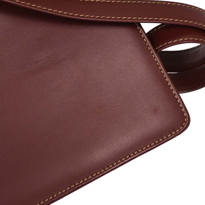 Cartier Bordeaux Leather Must de Cartier Shoulder Bag