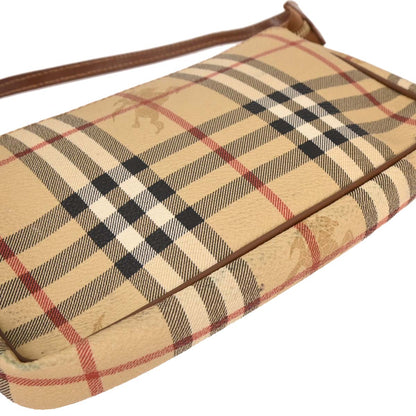 Burberry Beige PVC House Check Handbag