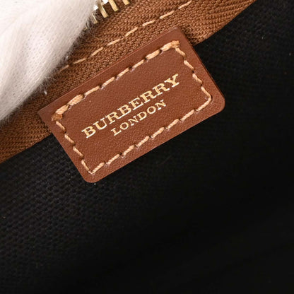 Burberry Beige PVC House Check Handbag