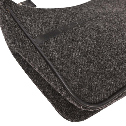 Prada Gray Wool Handbag