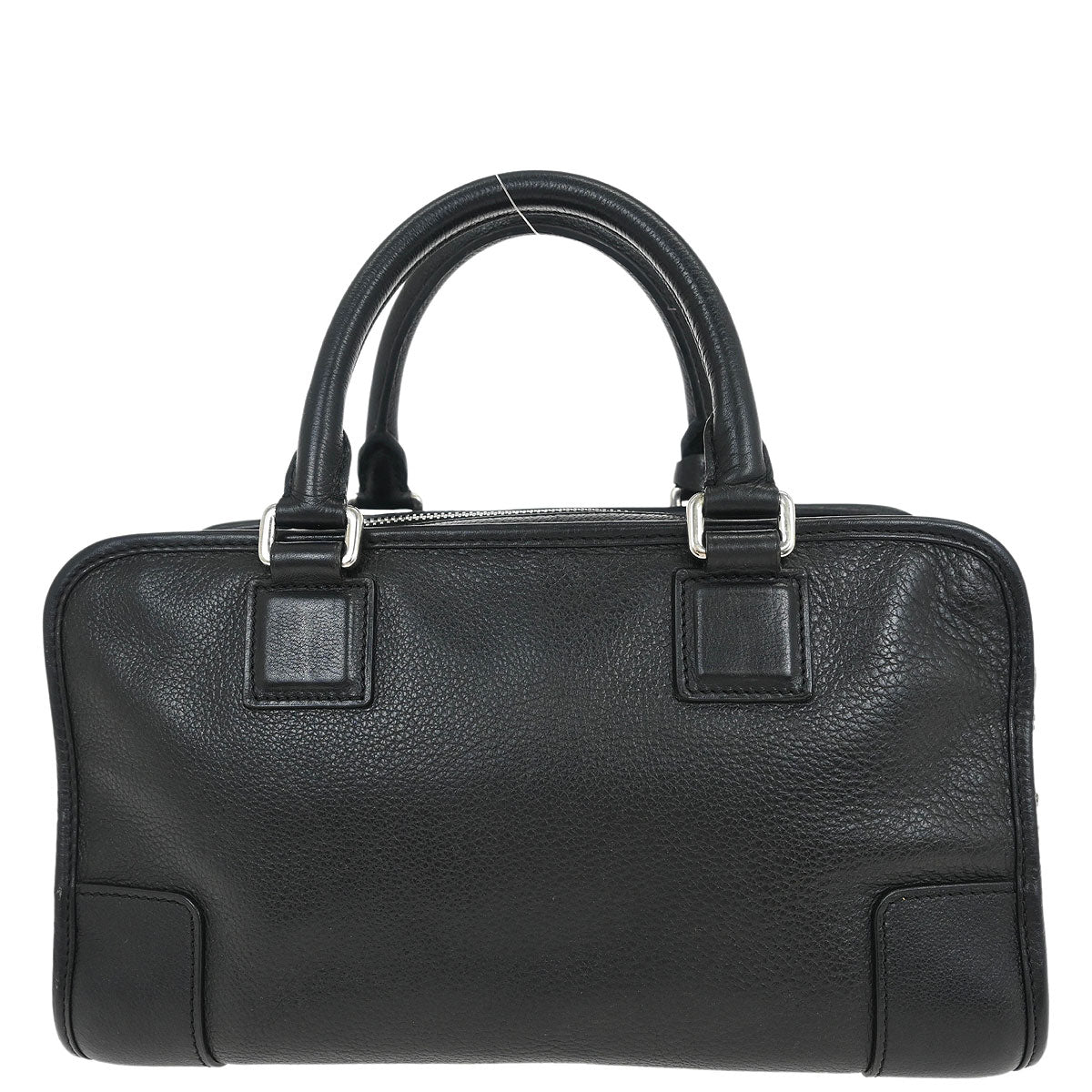 Loewe Black Leather Amazona 28 Handbag