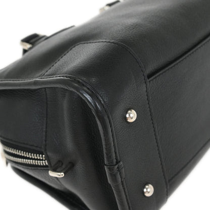 Loewe Black Leather Amazona 28 Handbag