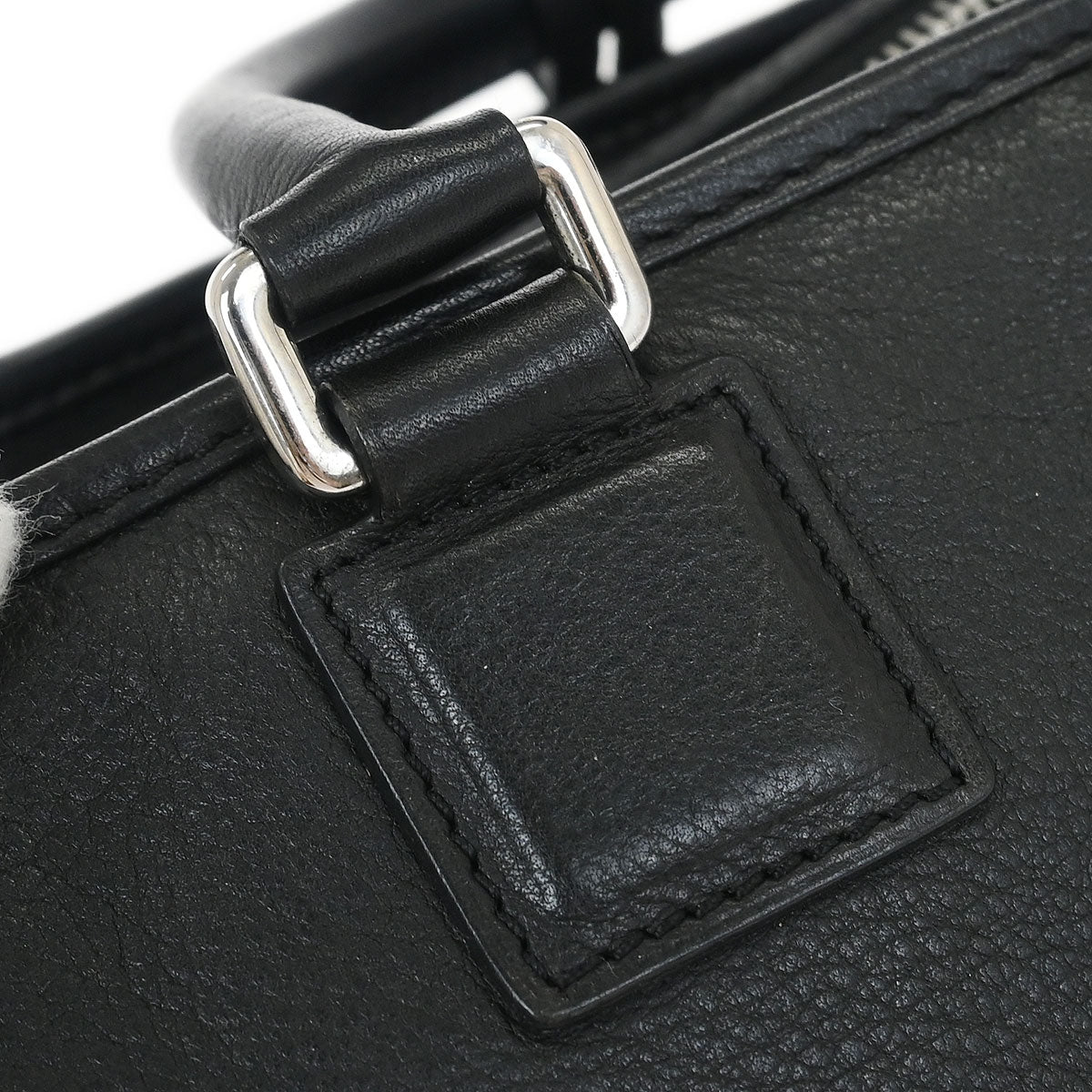 Loewe Black Leather Amazona 28 Handbag