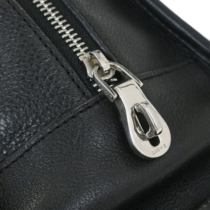 Loewe Black Leather Amazona 28 Handbag