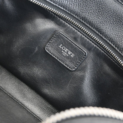 Loewe Black Leather Amazona 28 Handbag