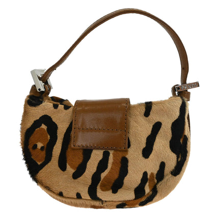 Fendi * 2009 Pony Hair Leopard Print Micro Handbag