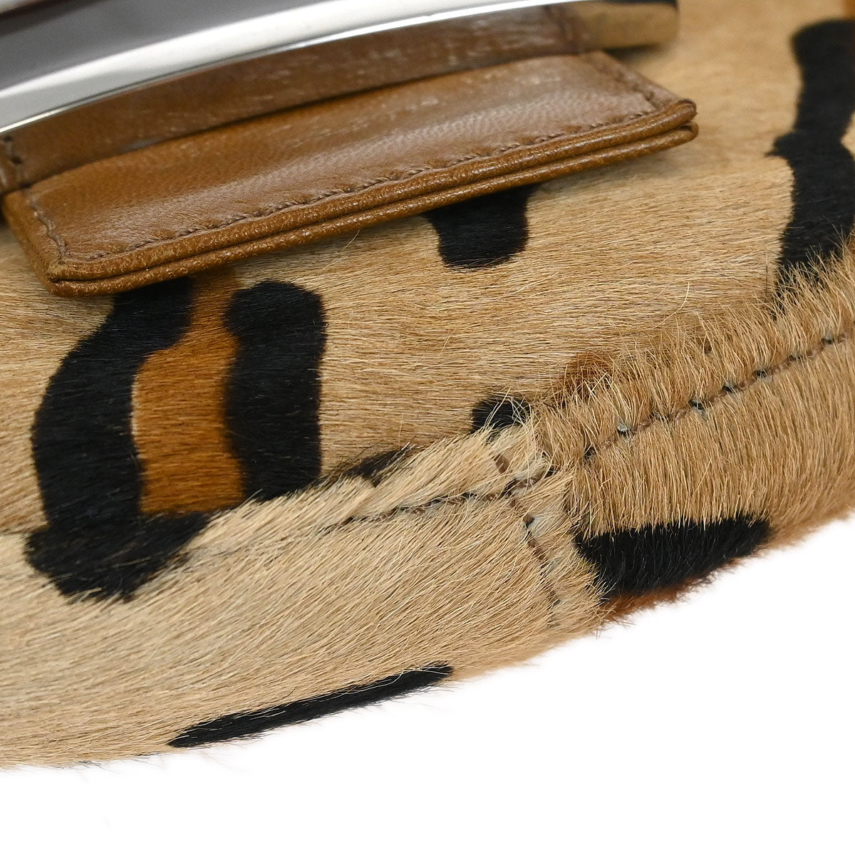 Fendi * 2009 Pony Hair Leopard Print Micro Handbag