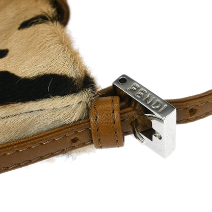 Fendi * 2009 Pony Hair Leopard Print Micro Handbag
