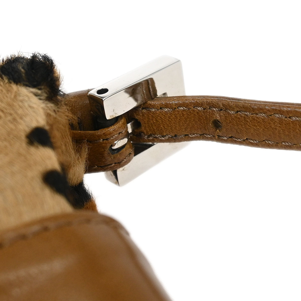 Fendi * 2009 Pony Hair Leopard Print Micro Handbag