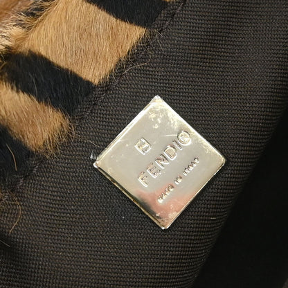 Fendi * 2009 Pony Hair Leopard Print Micro Handbag