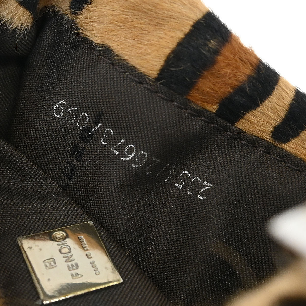 Fendi * 2009 Pony Hair Leopard Print Micro Handbag