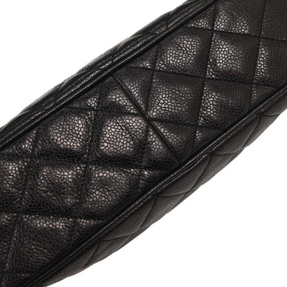 Chanel 1994-1996 Black Caviar Camera Bag Large
