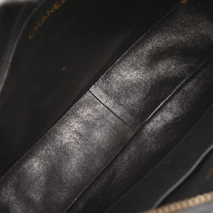 Chanel 1994-1996 Black Caviar Camera Bag Large