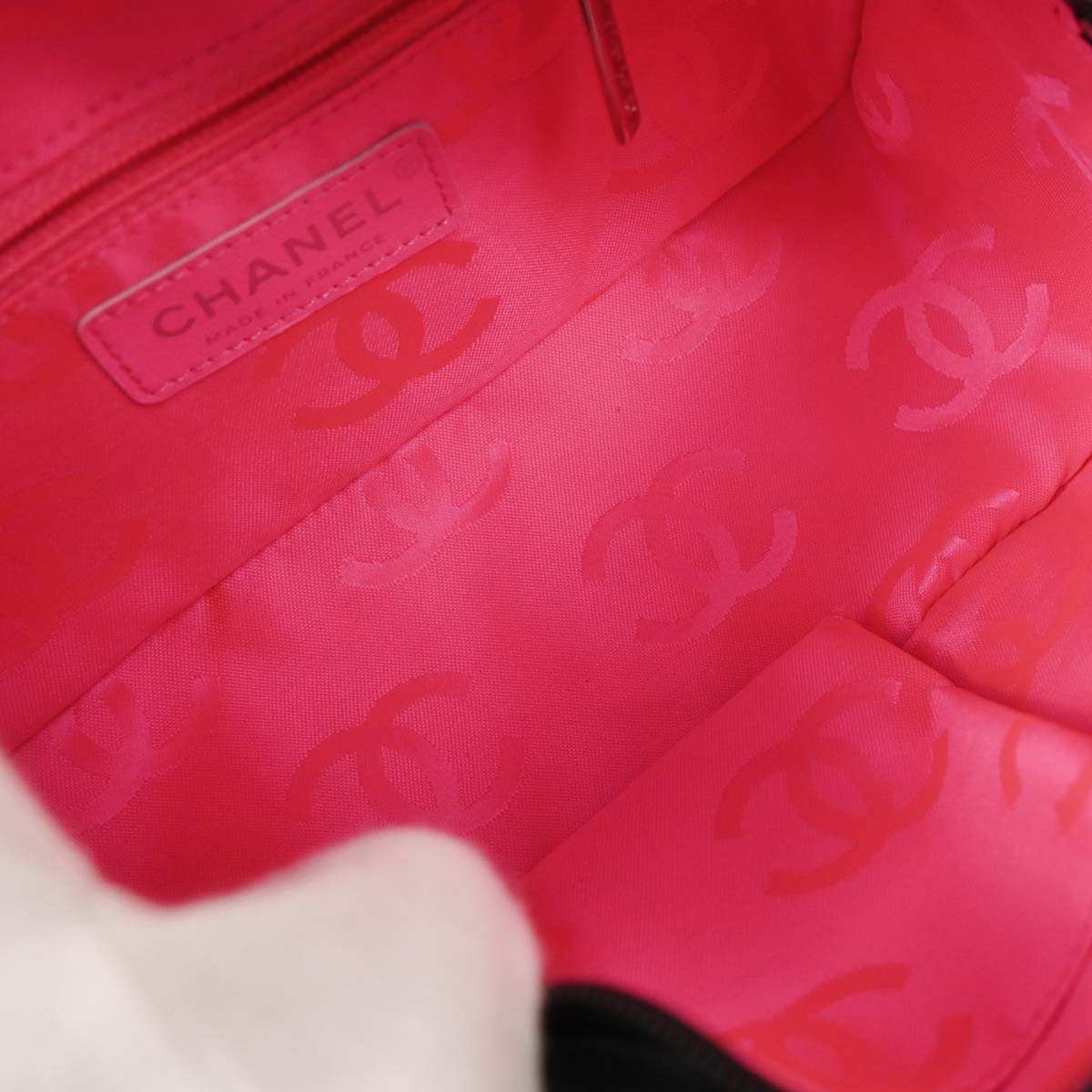 Chanel 2005-2006 Black Calfskin Cambon Ligne Bowling Bag