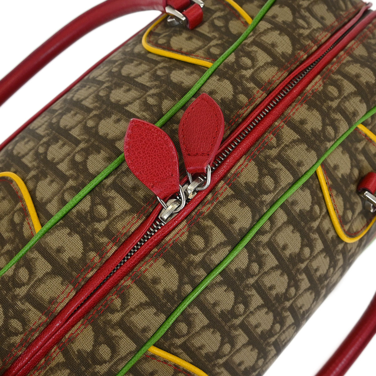 Christian Dior 2004 Rasta Trotter Bowling Bag