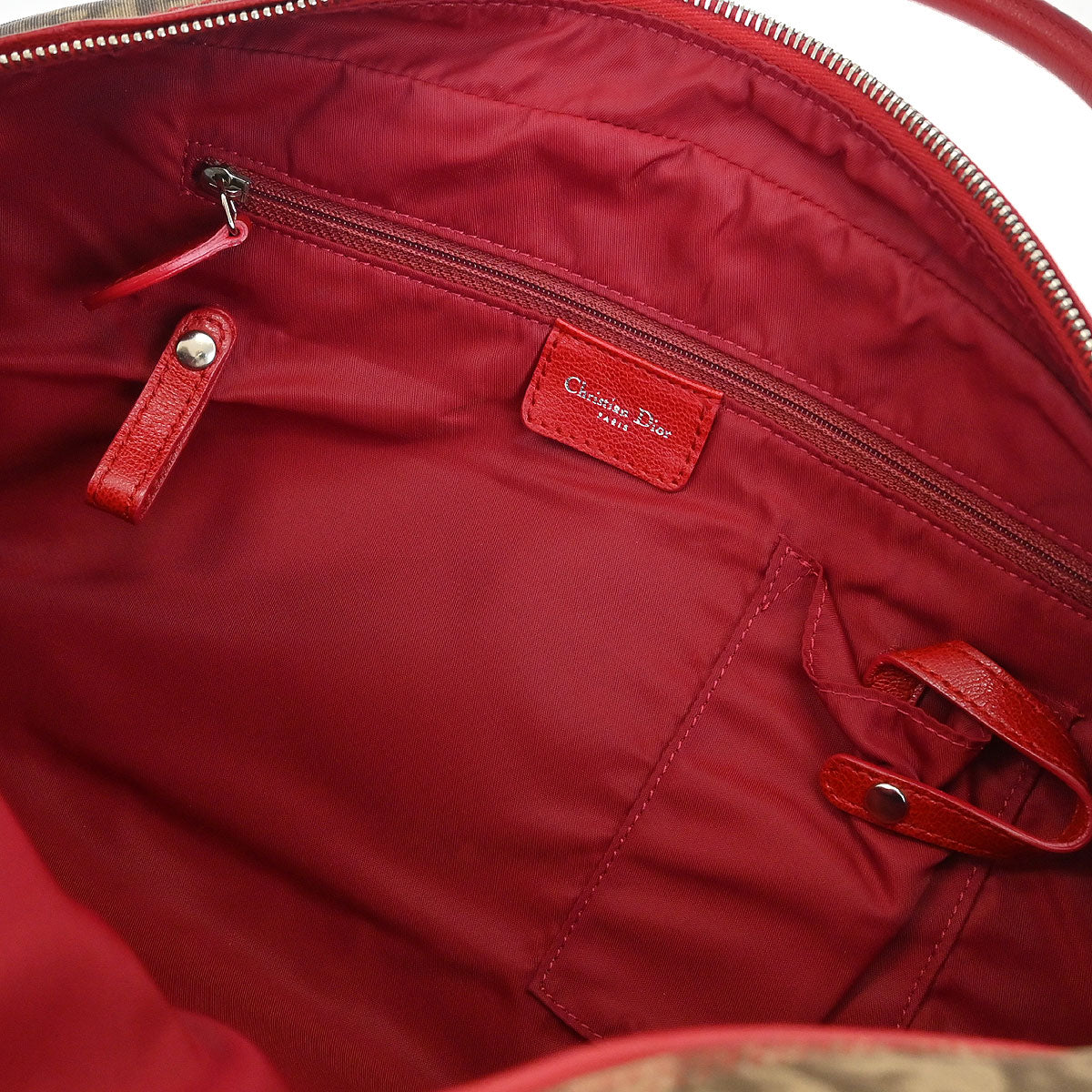 Christian Dior 2004 Rasta Trotter Bowling Bag