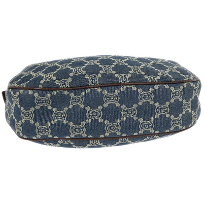 Celine * Blue Denim Macadam Shoulder Bag