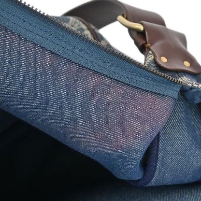 Celine * Blue Denim Macadam Shoulder Bag