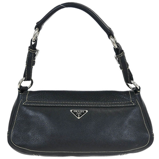 Prada Black Leather Handbag