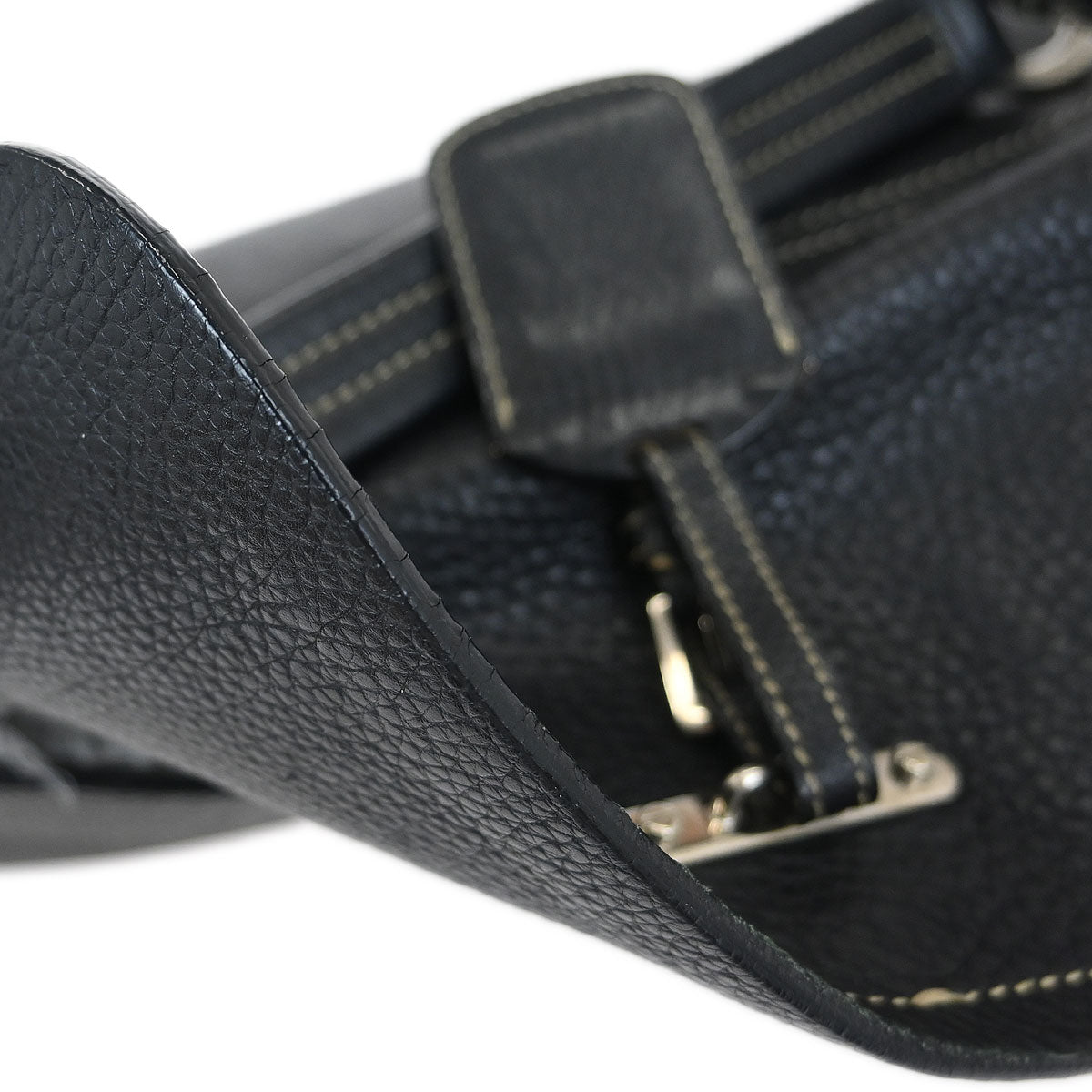 Prada Black Leather Handbag