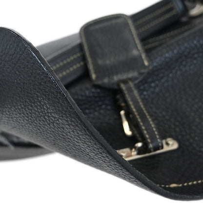 Prada Black Leather Handbag