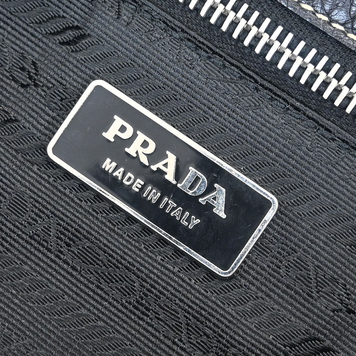 Prada Black Leather Handbag