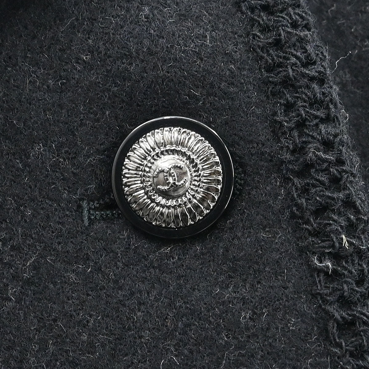 Chanel 2009 Coat Black #38