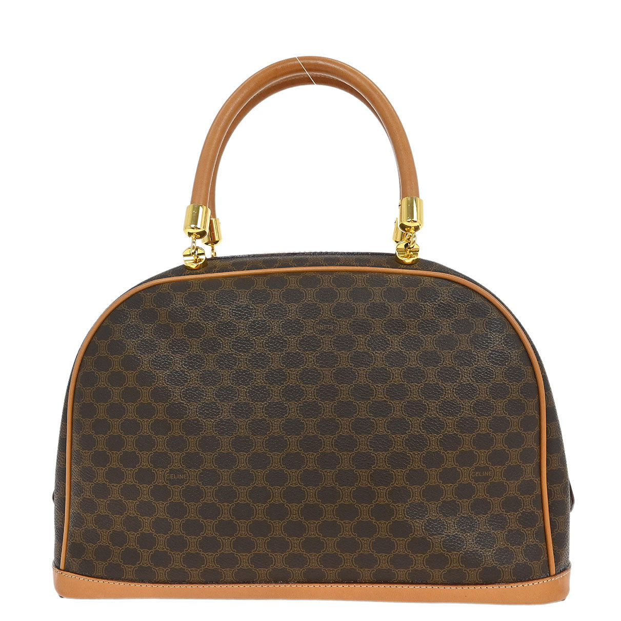 Celine Brown Macadam Handbag