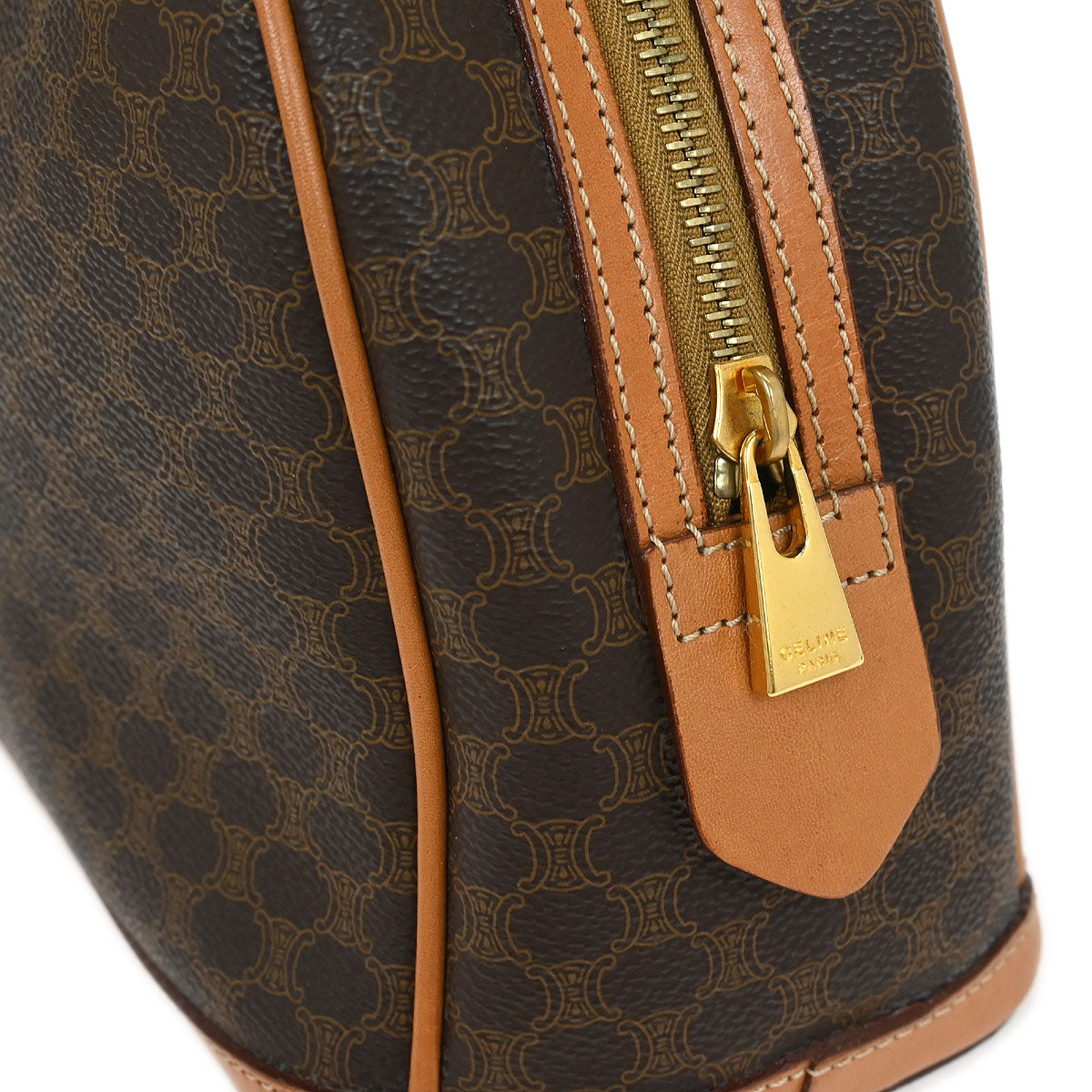 Celine Brown Macadam Handbag