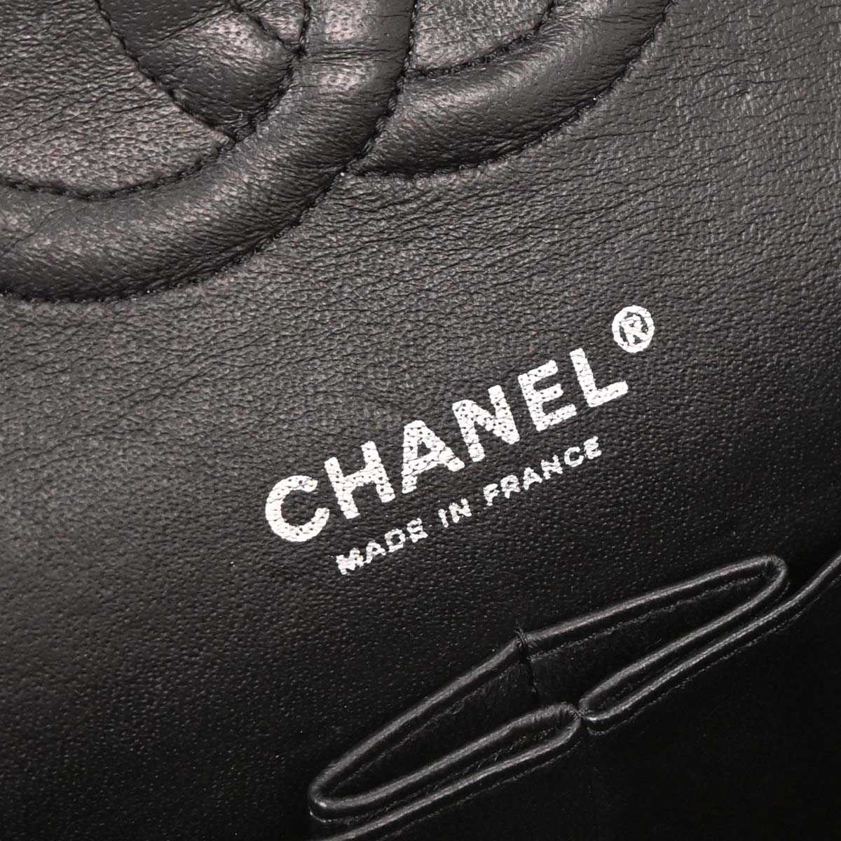 Chanel 2005-2006 Black Caviar Medium Classic Double Flap Shoulder Bag