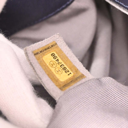 Chanel 2008-2009 Navy Calfskin 2.55 Double Flap Shoulder Bag