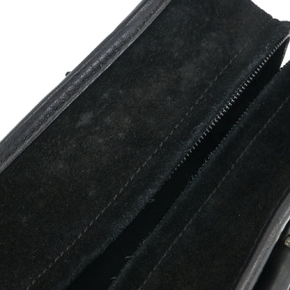 Loewe Black Suede Amazona 28 Handbag