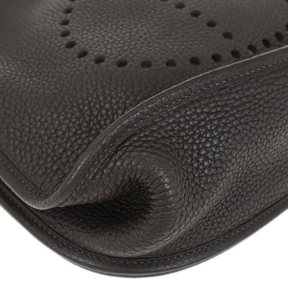 Hermes Chocolat Togo Evelyne 2 GM Shoulder Bag