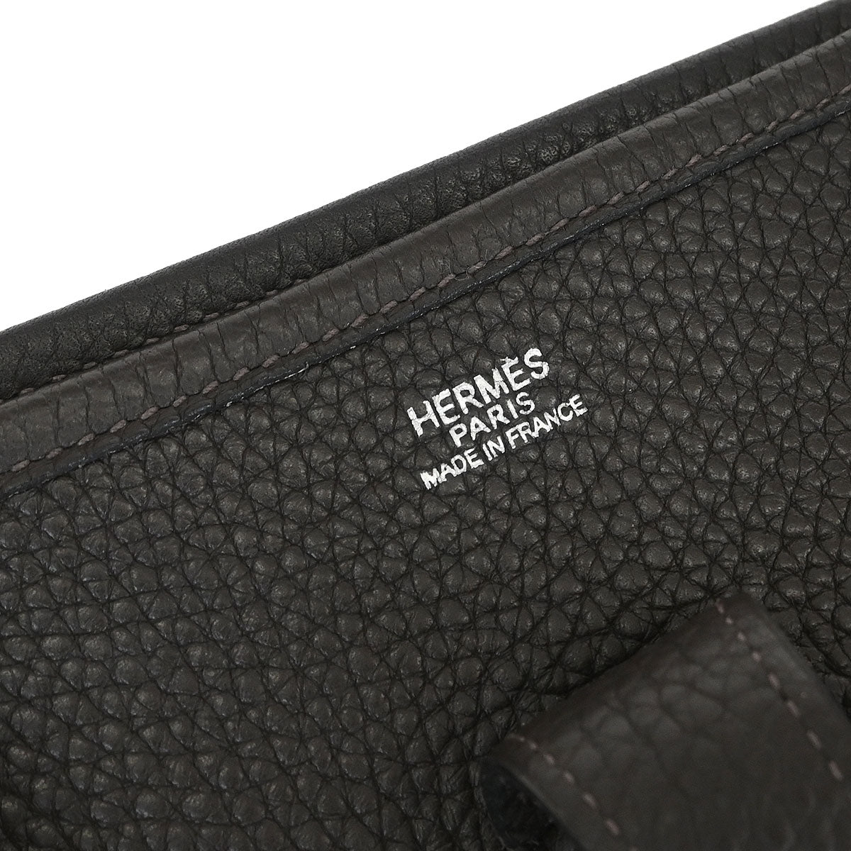 Hermes Chocolat Togo Evelyne 2 GM Shoulder Bag