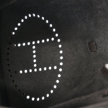 Hermes Chocolat Togo Evelyne 2 GM Shoulder Bag