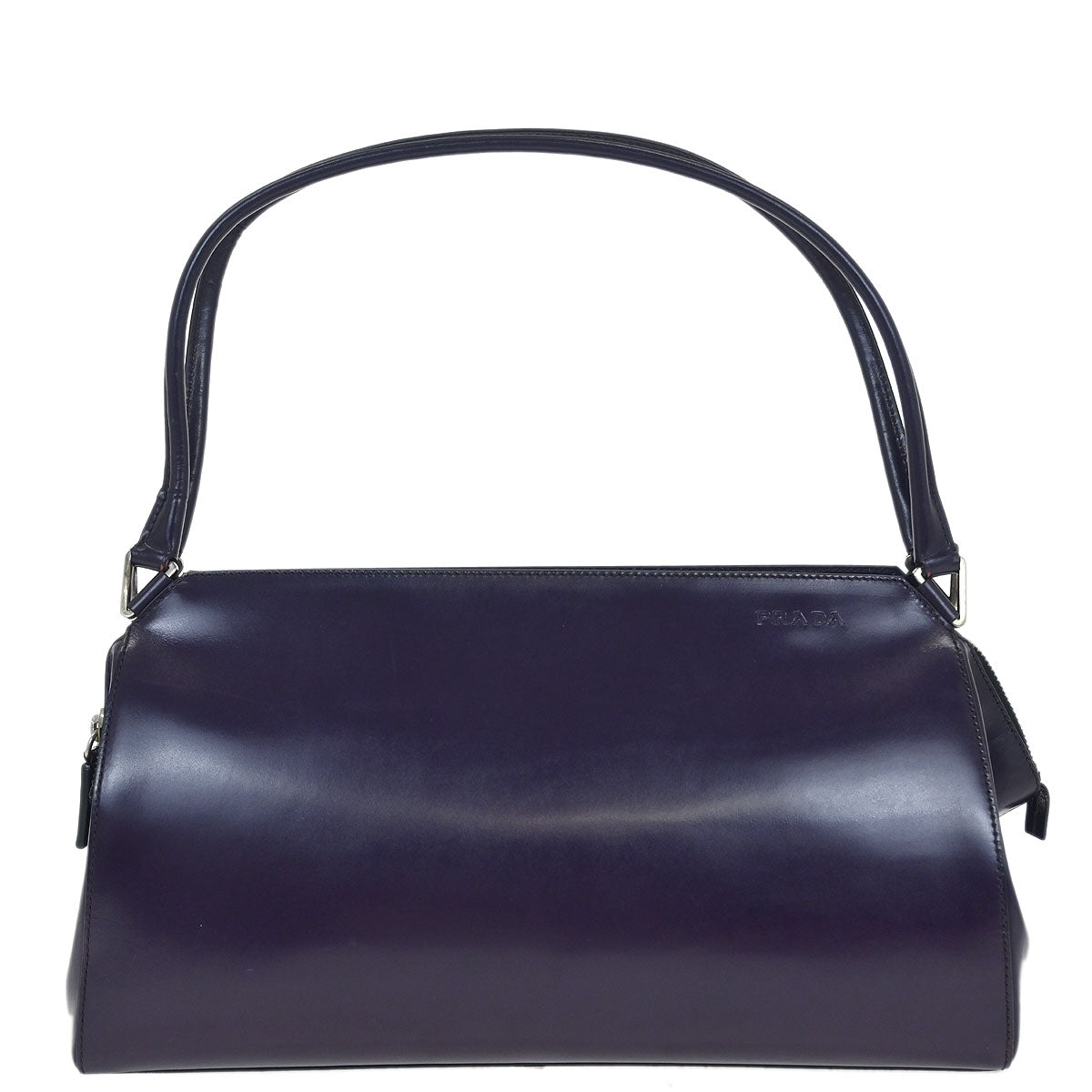 Prada Purple Leather Handbag