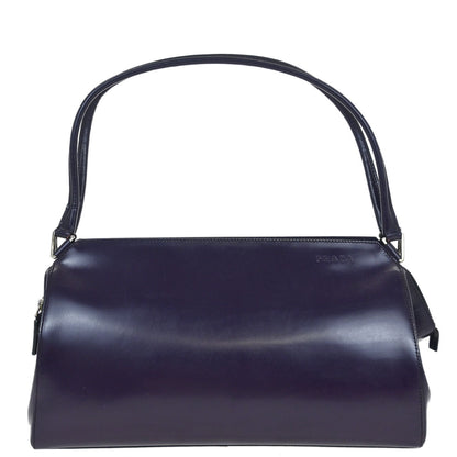 Prada Purple Leather Handbag