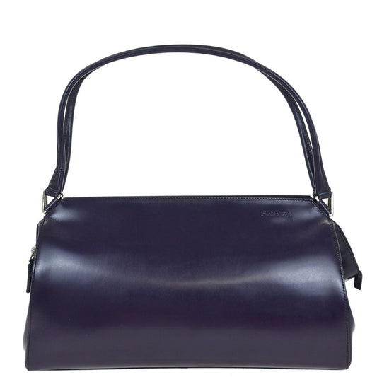 Prada Purple Leather Handbag
